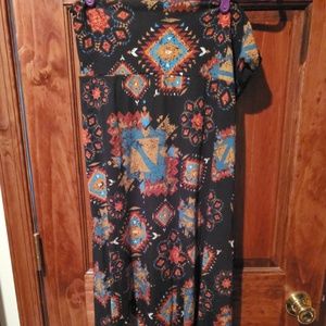 EUC L Lularoe maxi skirt
